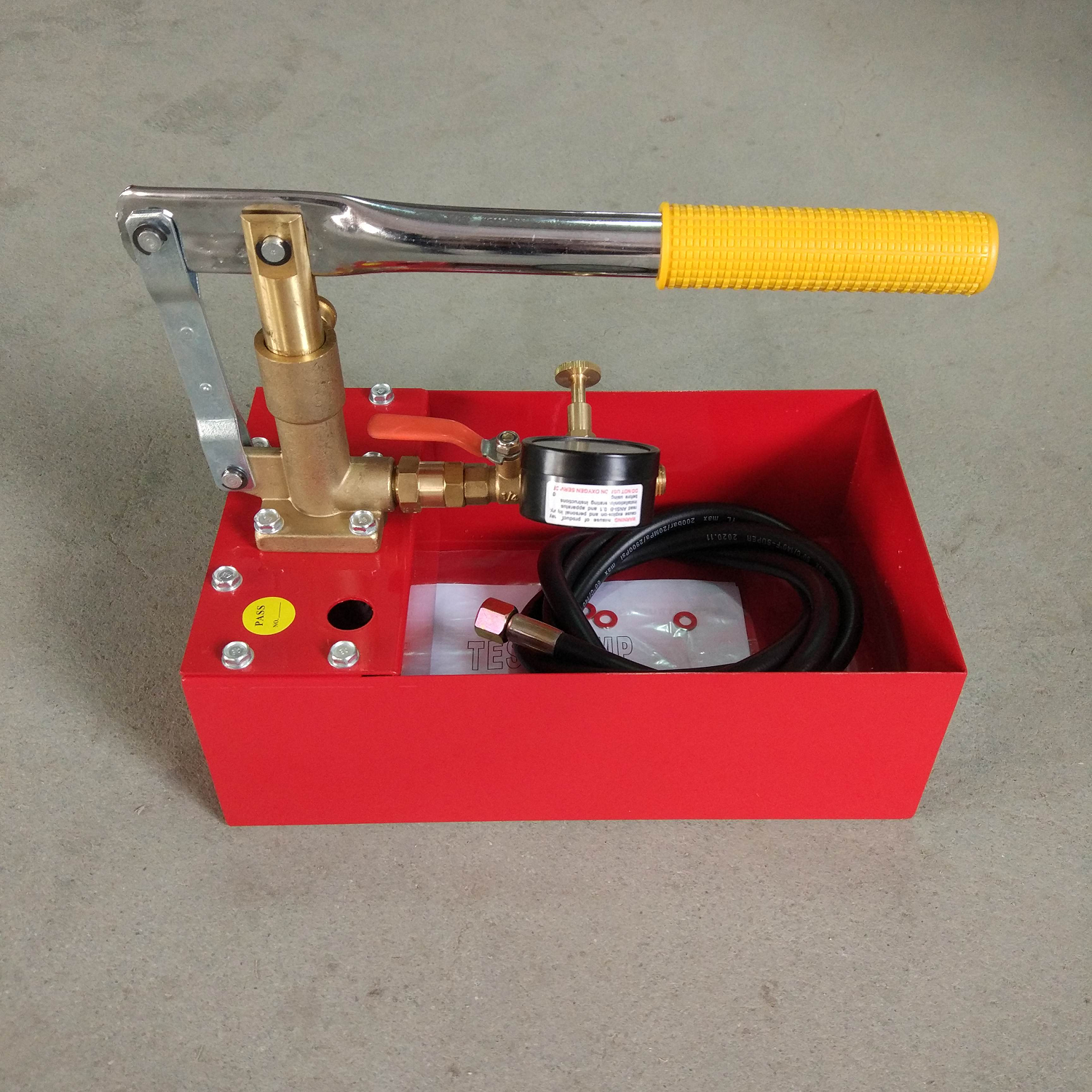 Handtestningspump med Meter-HHS