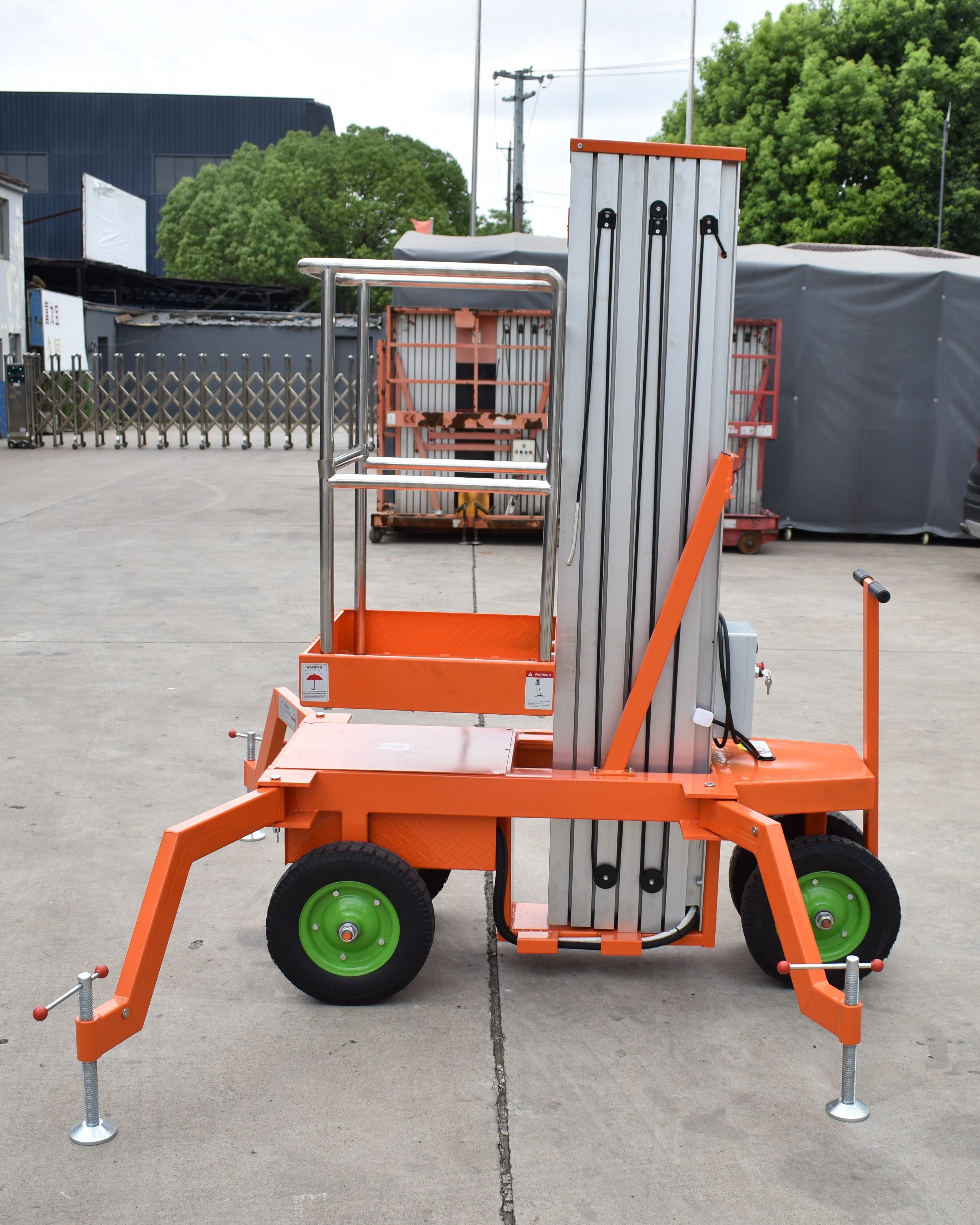 Offroad lyftplattform av aluminiumlegering-GTWY-Y